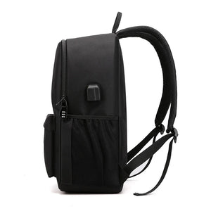School Shoulder Backpack with Lock & USB Port B88