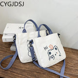 Canvas Tote Bags for Women Handbag Crossbody Bags