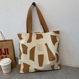 Canvas Women's Handbag Clutch Tote Shopper Handbags Larger Capacity Bag