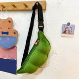 Peas Shaped Shoulder Bag for Outdoor Shopping Leisure Women