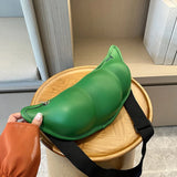Pea Shaped Shoulder Bag for Women Birthday Party