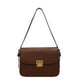Women's Shoulder Bag Solid Crossbody Bag PU Leather Messenger Bag