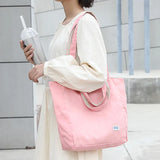 Casual Canvas Shoulder Bag Female Handbag