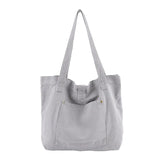 Canvas Shoulder Bag Large-capacity Shopping Handbag