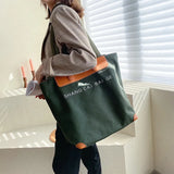 Canvas Shoulder Bag Art Casual Messenger Handbag