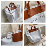 Canvas Shoulder Bag Art Casual Messenger Handbag