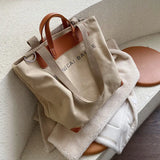 Canvas Shoulder Bag Art Casual Messenger Handbag