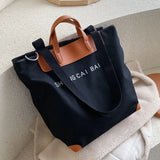 Canvas Shoulder Bag Art Casual Messenger Handbag