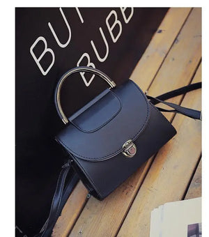 Shoulder Bag Ladies PU Leather Handbag Women Messenger Crossbody Small Bags Lock