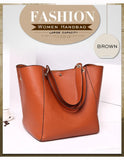 Shoulder Bag Leather Solid Composite Bag Hot Handbag Women Large Tote Bags