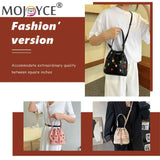 Love Heart Embroidered Crossbody Shoulder Bag Casual Purse Small Totes