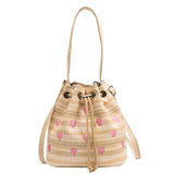 Love Heart Embroidered Shoulder Bag Crossbody