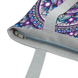 Bohemia Print Foldable Shoulder Bag Outdoor Shopping Pouch