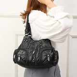 Large Capacity Shoulder Bag for Daily Use