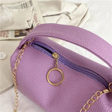 Lychee Pattern Chain Bag for Women Purses and Handbags