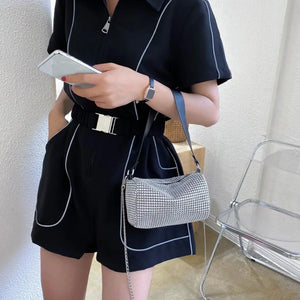 Shoulder Bag Ladies Cosmetic Crossbody Bag Women Handbag for Party Gathering