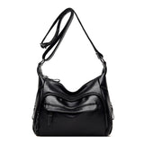 Shoulder Bag Travel Bags PU Leather Crossbody Tote Bags Large Capacity Female
