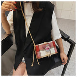 Womans Braided Straw Shoulder Bag Retro Summer Beach Mini Sling Purse
