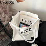 Canvas Tote Bag for Women Large Shoulder Handbag