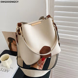 Shoulder Bag Women Handbags Crossbody Bags Ladies Handbags Leather Bucket Bag