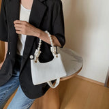 Shoulder Bag Women PU Leather Mini Bag Underarm OL Handbags
