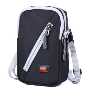 Waterproof Nylon Shoulder Bag for Men and Women