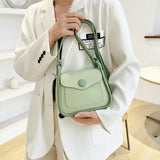 Women's Small Square Crossbody Shoulder Bag Summer Messenger Purses