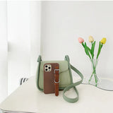 Women's Small Square Crossbody Shoulder Bag Summer Messenger Purses