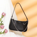 Shoulder Bag Women's Pu Leather Chain Messenger Bag Large Capacity Waterproof