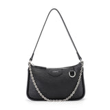 Shoulder Bag Women's Pu Leather Chain Messenger Bag Large Capacity Waterproof