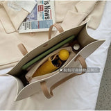 Shoulder Bag Women's Summer Large Capacity Tote Bag Student Class Shoulder Bag
