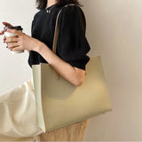 Shoulder Bag Women's Summer Large Capacity Tote Bag Student Class Shoulder Bag