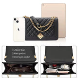 Women Shoulder Bag Chain Crossbody Pu Leather Messenger Bag