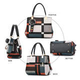 Plaid Shoulder Bag for Women Crossbody Totes Handbag Summer Style