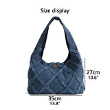 Denim Shoulder Bag for Women High Sense Tote Bag