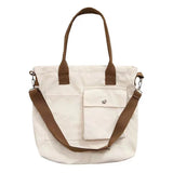 Canvas Shoulder Bag Harajuku Schoolbag Shopper Bag