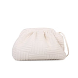 Shoulder Crossbody Clutch Bag Large Dumplings Ruched Pillow Bag
