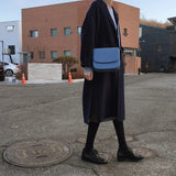 Shoulder Crossbody Bag for Women All-match Solid PU Leather