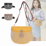 Shoulder Bags Diamond Decoration Handbags Oxford Cloth Multi-Purpose Chest Bag