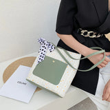 Shoulder Bags Floral College Bookbag Lace Bow Handbags
