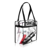 PVC Transparent Shoulder Bag for School Gym Travel Waterproof Bag