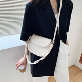 Women's PU Messenger Bag All-match Crossbody Square Bag