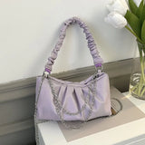 Casual Crossbody Bags For Women Pu Leather Solid Handbags