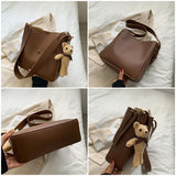 Shoulder Bags For Women PU Leather Female Bag Personality Messenger Bag