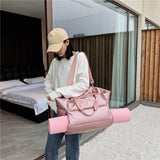 Women Travel Bag Waterproof Yoga Fitness Handbags Gym Shoulder Bags