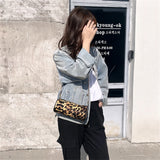 Animal Pattern Round Bag Shoulder Messenger Bag