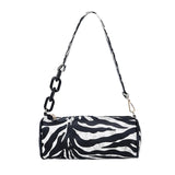 Animal Pattern Round Bag Shoulder Messenger Bag