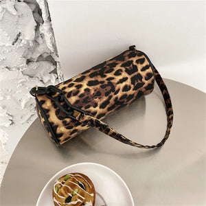 Animal Pattern Round Bag Shoulder Messenger Bag