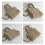 Shoulder Bags Space Cotton Handbag Women's Bags Lady Wide Hand Carry