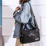 Nylon Shoulder Bag Large Capacity Canvas Bag